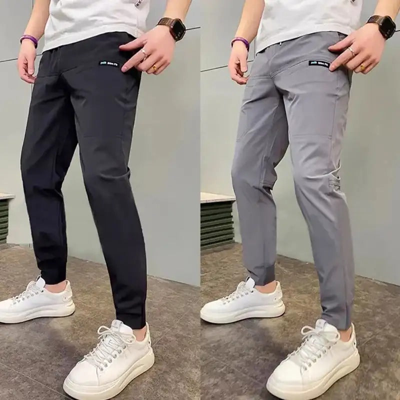 Elastische Cargo Broek 2 voor 1 Aanbieding