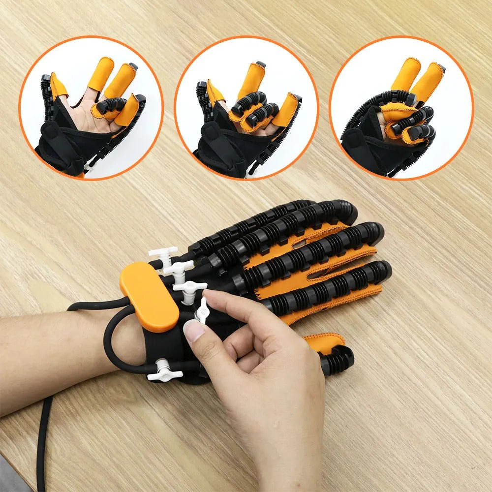 Automatische Handtrainer Handschoenen voor Revalidatie en Vingerkracht – Verstelbaar Revalidatiesysteem voor Thuis