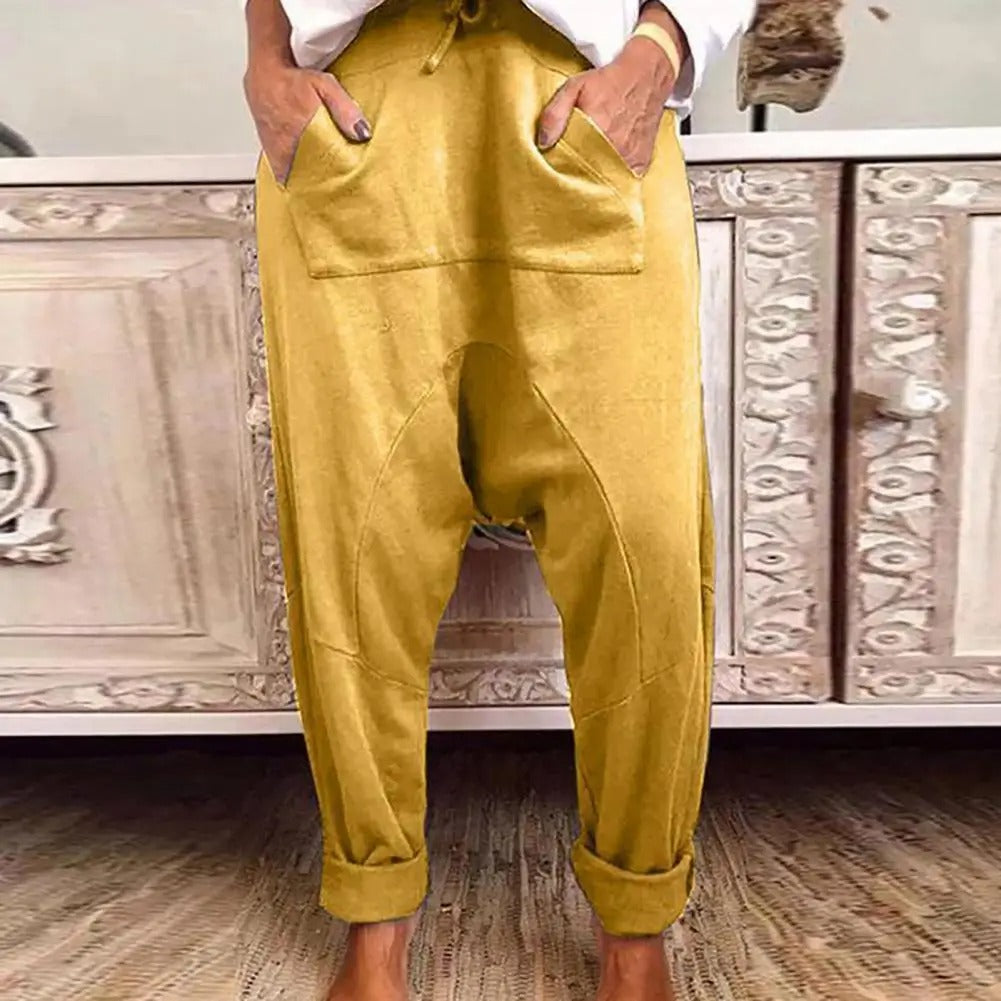 Comfortabele Joggingbroek met Trekkoord Zacht en Ruim