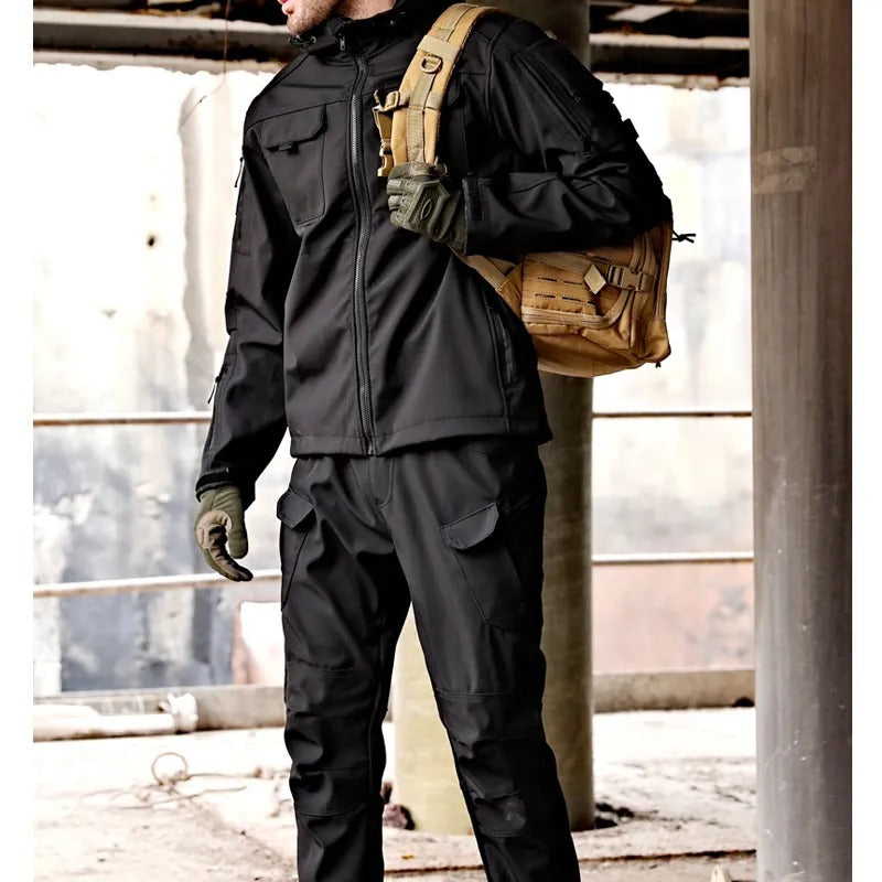 Waterdichte Softshell Jas voor Heren Outdoor