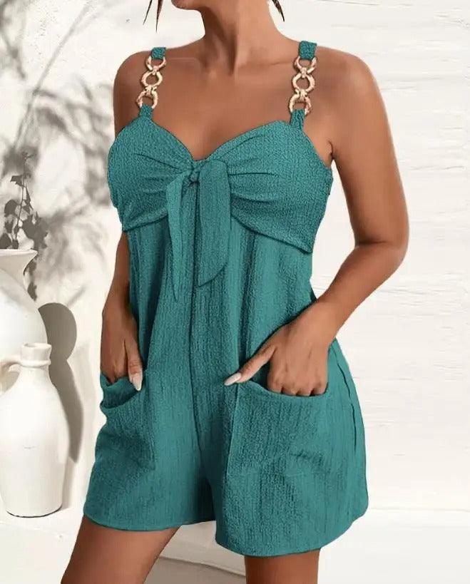 Baby Romper met Knopen Unisex Gebreid