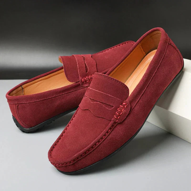 Casual Mocassins voor Dames Leer Bruin - StudioMarella