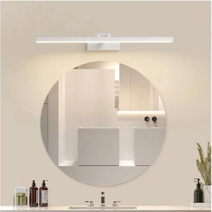 Spiegellamp LED Badkamer Waterdicht Zwart Zilver 40cm tot 110cm Spiegelverlichting