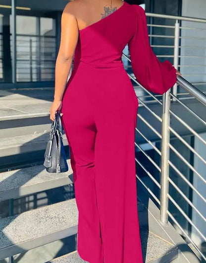 Vrouwelijke Jumpsuit Avondkleding Elegant Zwarte Gala Jurk