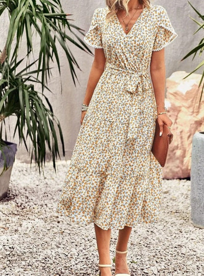 Vrouwen Jurk Kort Model Zomerjurk Modieus