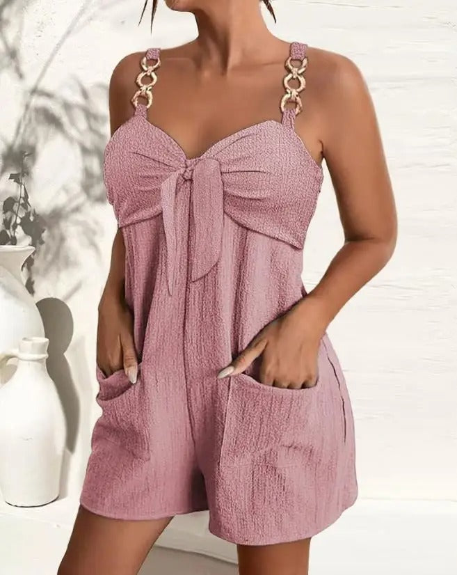 Baby Romper met Knopen Unisex Gebreid