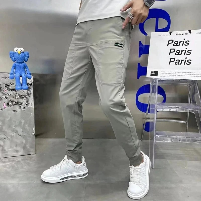 Elastische Cargo Broek 2 voor 1 Aanbieding