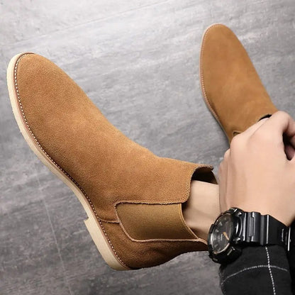 Chelsea Laarzen Suede voor Heren Comfortabele Stijl