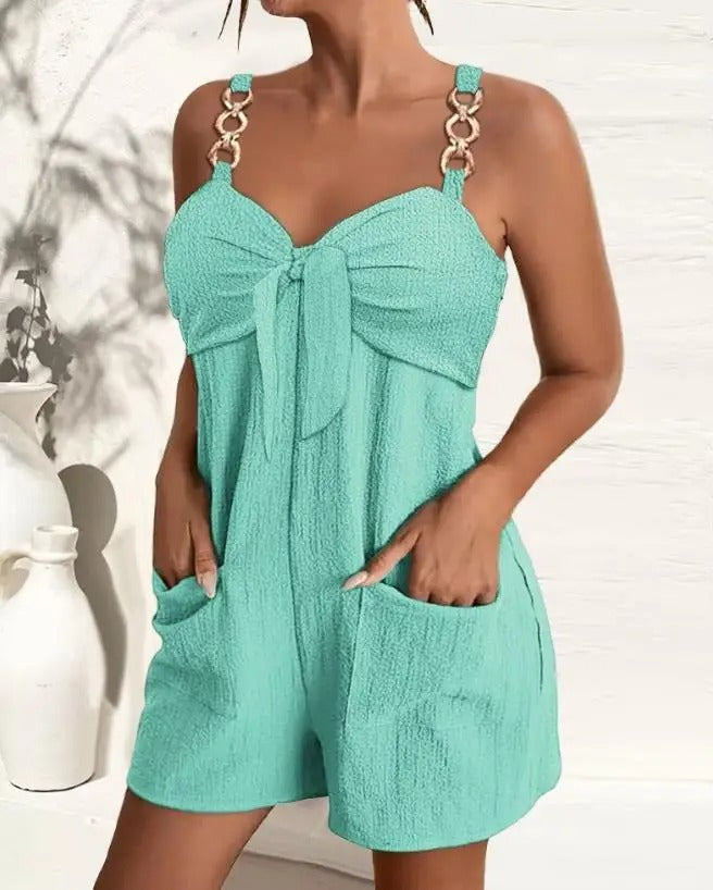 Baby Romper met Knopen Unisex Gebreid