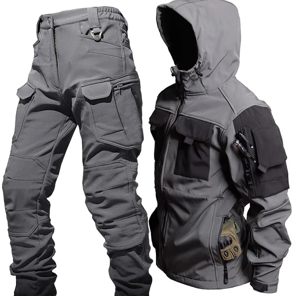 Softshell Outdoor Jas Set Heren Wind- & Waterdicht
