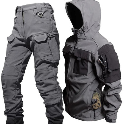Softshell Outdoor Jas Set Heren Wind- & Waterdicht