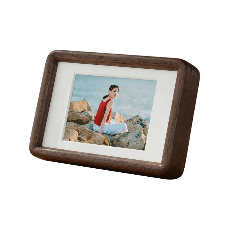 Fotolijst Hout Massief Handgemaakt A4 Portretlijst Woonkamer Trouwfoto Vintage