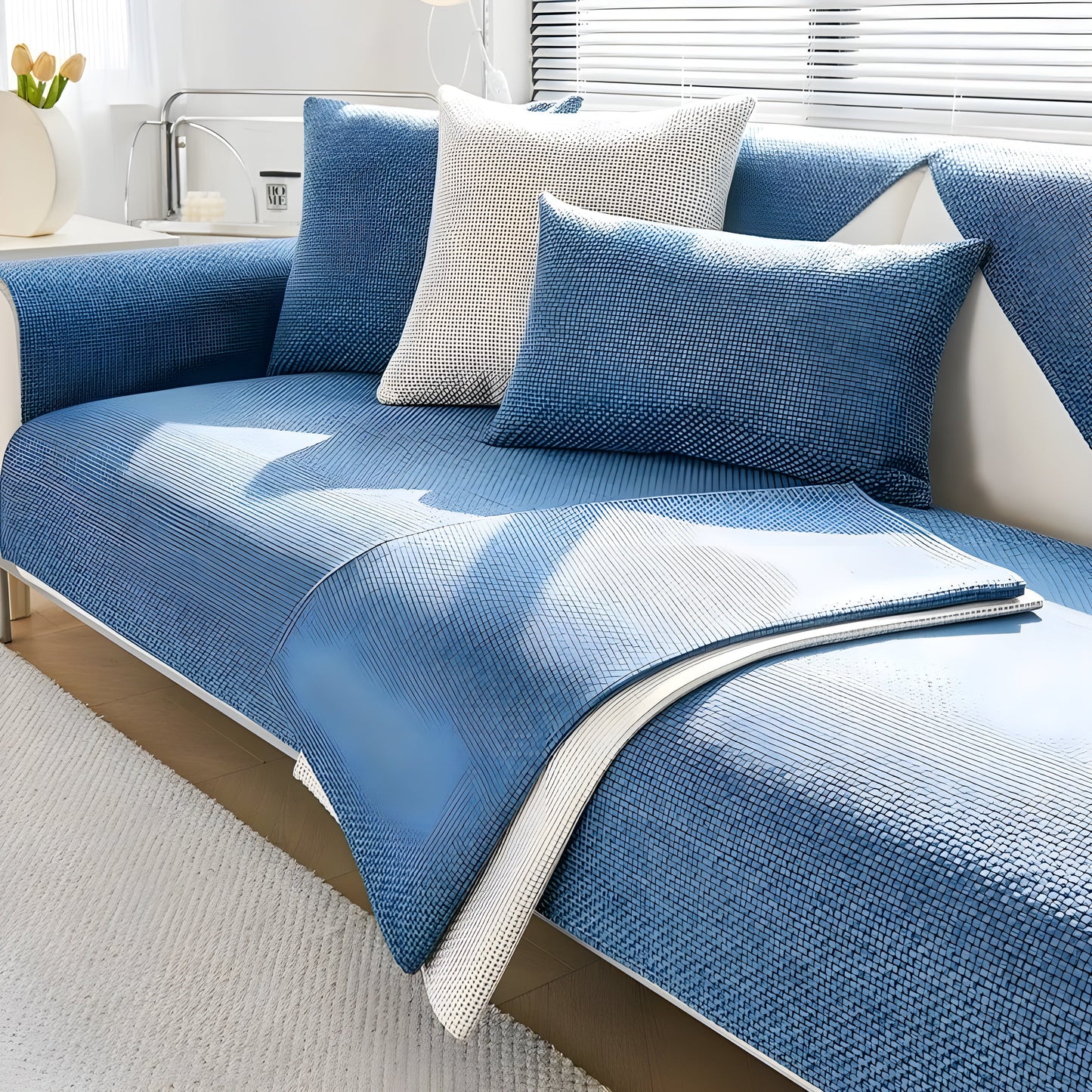Bankhoes Antislip Voor Hoekbank en Bank – Wasbare Sofa Cover