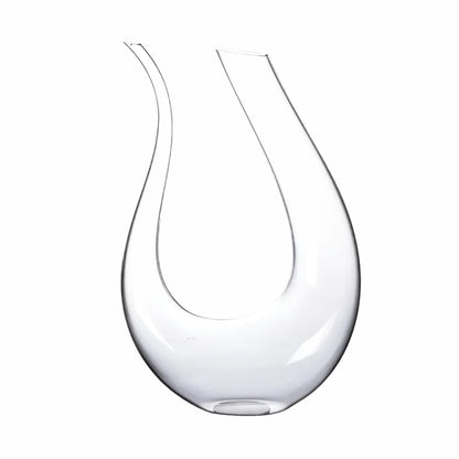 Wijnkaraf Met Beluchter 1500ml Kristalglas Handgeblazen