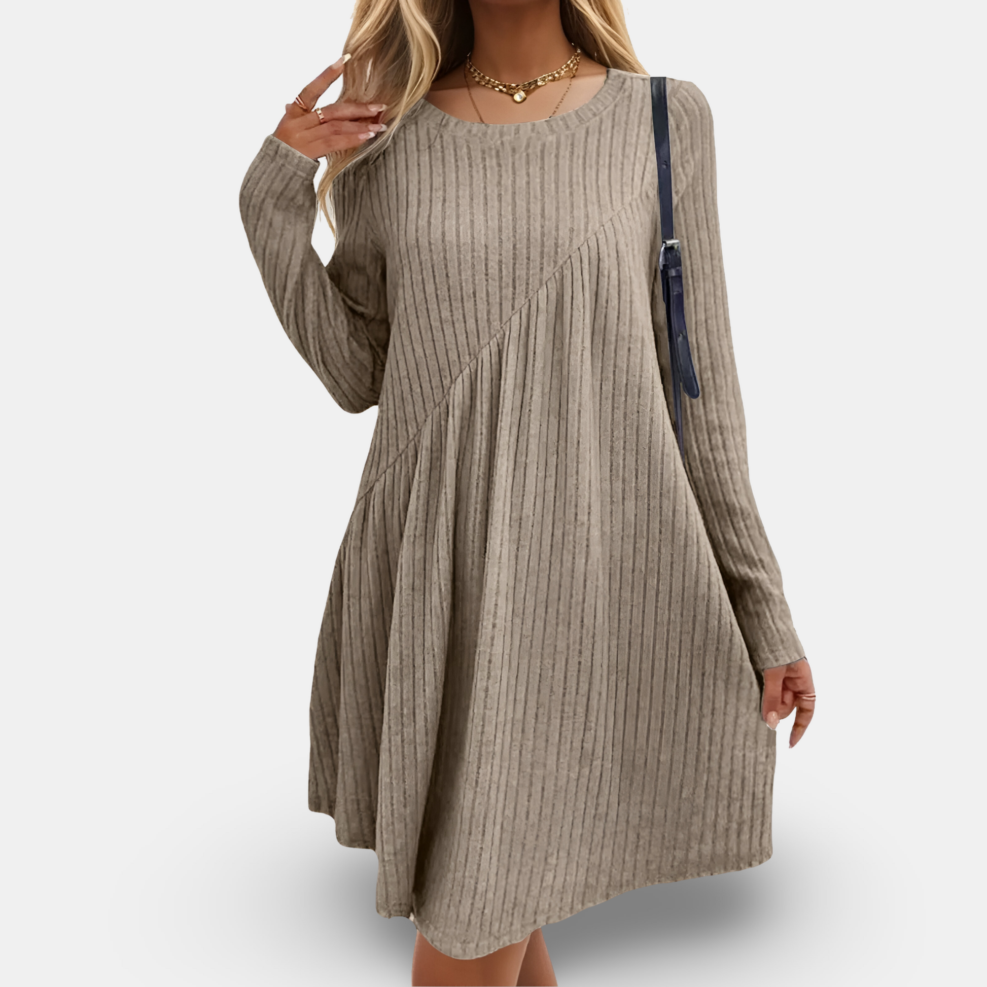Elegante Jurk Comfortabele Stijl voor Vrouw - StudioMarella