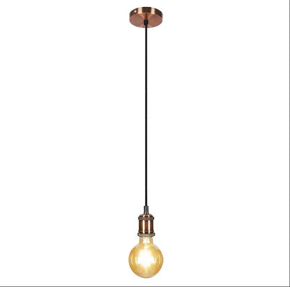 Hanglamp Vintage Industrieel Retro E27 Antiek Rood Brons Goud Nikkel Dimbaar Verstelbaar