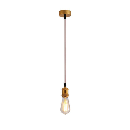 Hanglamp Vintage Industrieel Retro E27 Antiek Rood Brons Goud Nikkel Dimbaar Verstelbaar