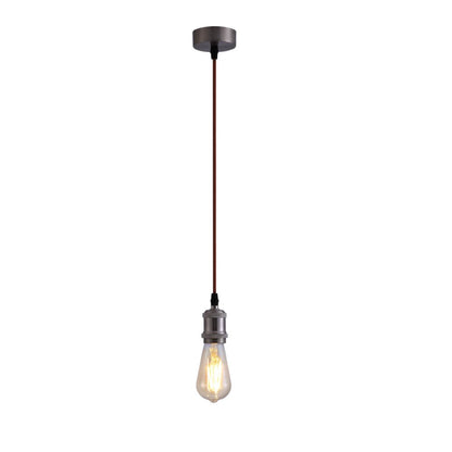 Hanglamp Vintage Industrieel Retro E27 Antiek Rood Brons Goud Nikkel Dimbaar Verstelbaar