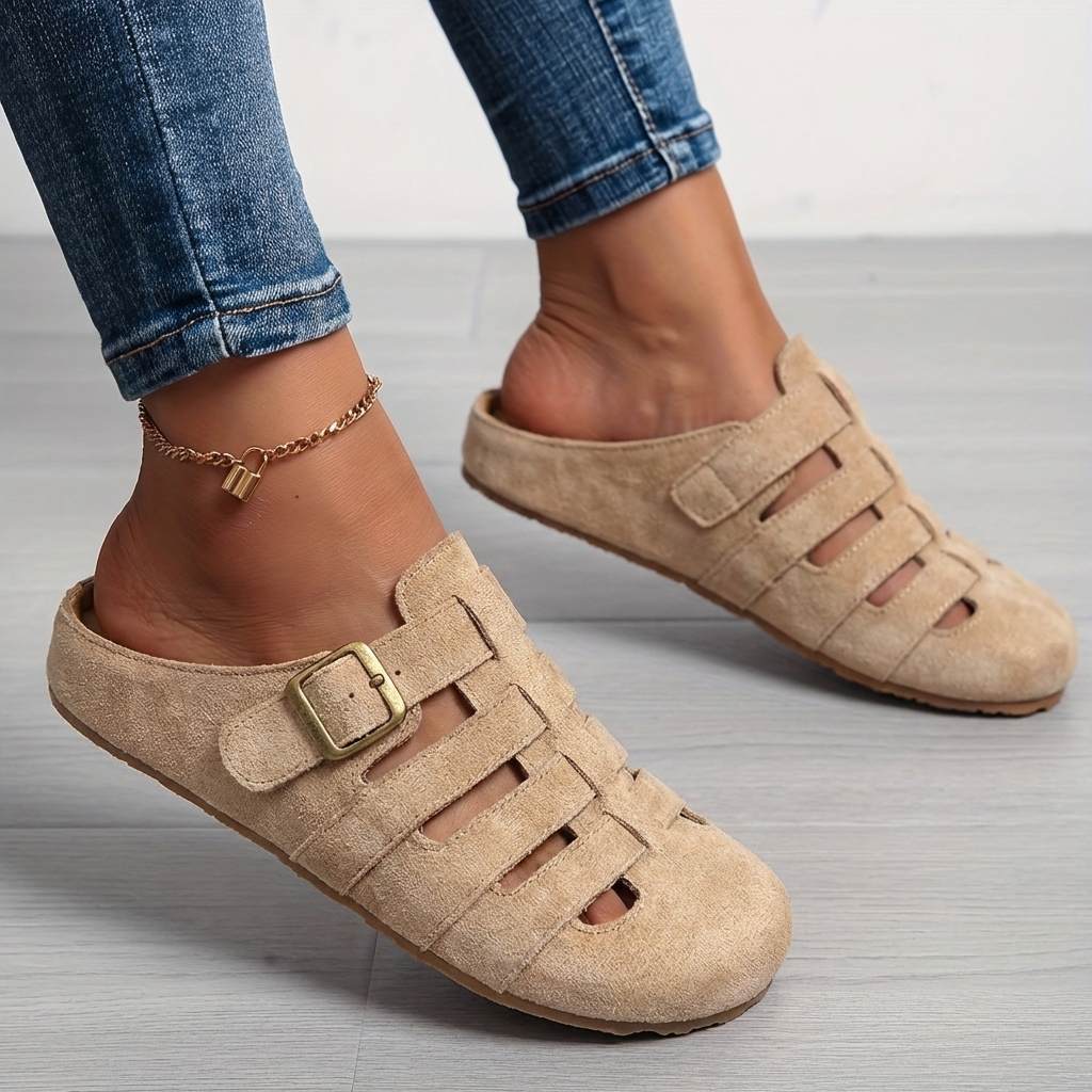 Dames Slip-on Mule Sandalen Comfortabele Pasvorm