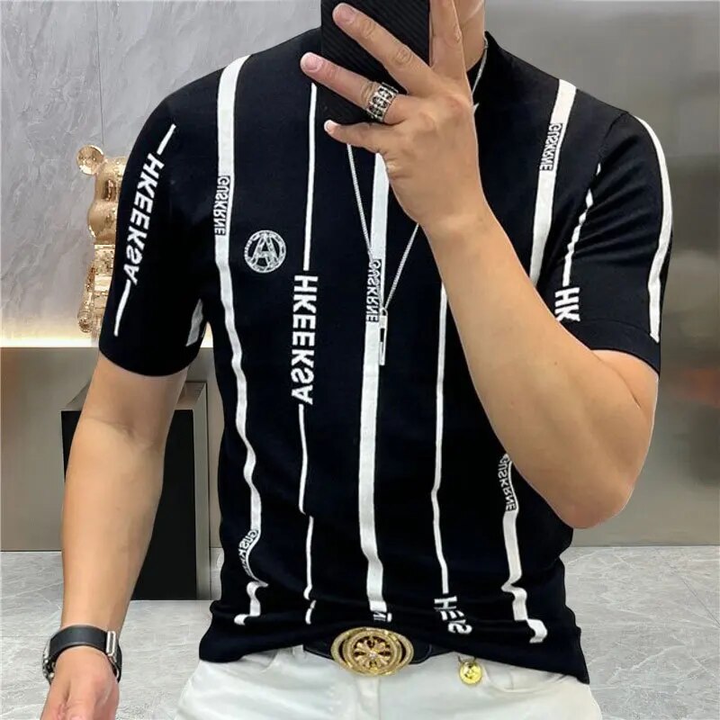 Katoenen T-shirt Gestreept Marlo Zomer - StudioMarella