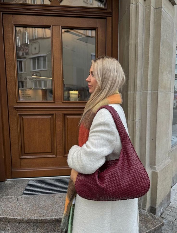 Luxe Handtas Geweven Stijlvol en Comfortabel voor Dagelijks Gebruik