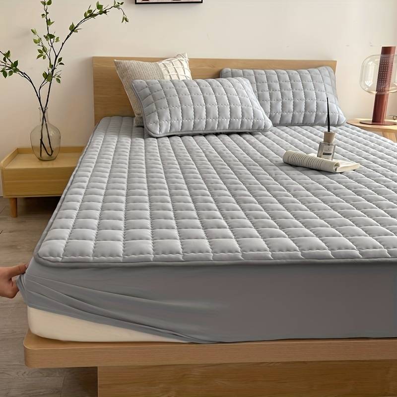 Waterdichte Matrasbeschermer met Elastiek Stretch Hoeslaken 100% Waterproof Matrashoes Bescherming Zweet Vlekken Allergie Comfortabel Ademend Stille Stof Duurzaam Wasbaar Hypoallergeen