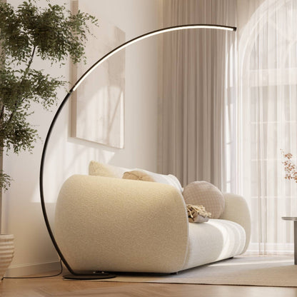 Vireon Booglamp – Minimalistische Design Vloerlamp voor Woonkamer & Leeshoek