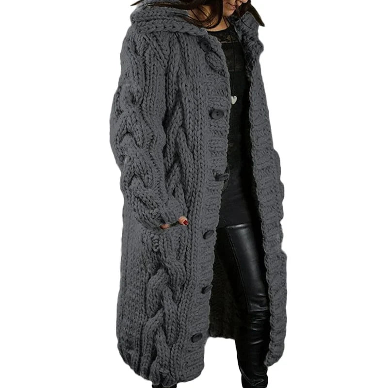 Dames Trenchcoat Lange Jas met Zakken Stijlvol Herfst