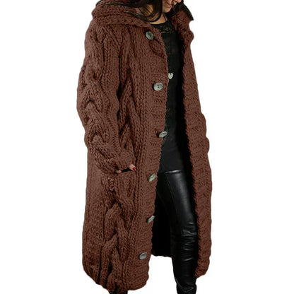 Dames Trenchcoat Lange Jas met Zakken Stijlvol Herfst