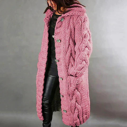 Dames Trenchcoat Lange Jas met Zakken Stijlvol Herfst