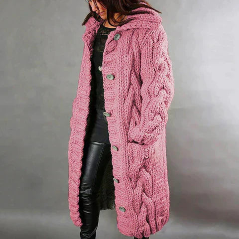 Dames Trenchcoat Lange Jas met Zakken Herfst Stijl