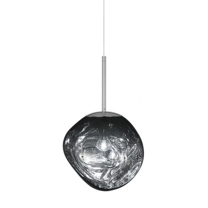 Melt Hanglamp Decoratief E27 Metaal Smoke Goud Rood Zilver Woonkamer Modern