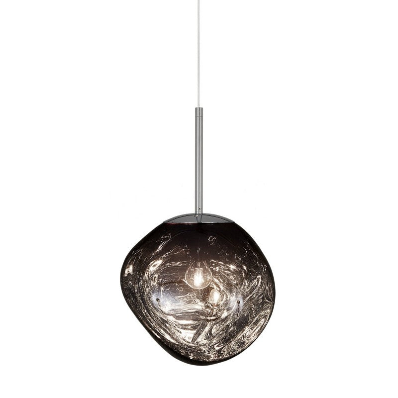 Melt Hanglamp Decoratief E27 Metaal Smoke Goud Rood Zilver Woonkamer Modern
