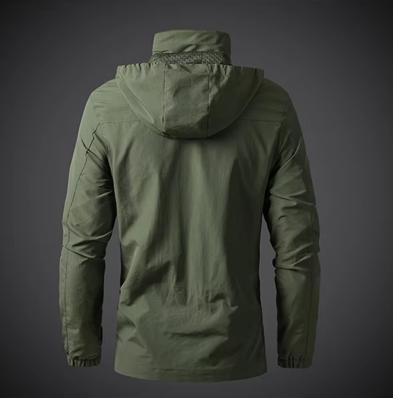 Weerbestendige herenjack voor outdoor – Wind- en waterdicht – All-weather bescherming