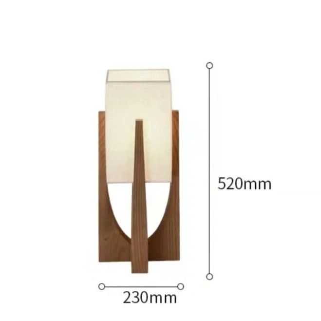 Vloerlamp Massief Hout Japandi Perkamentpapier Handgemaakt Minimalistisch 3 Maten LED