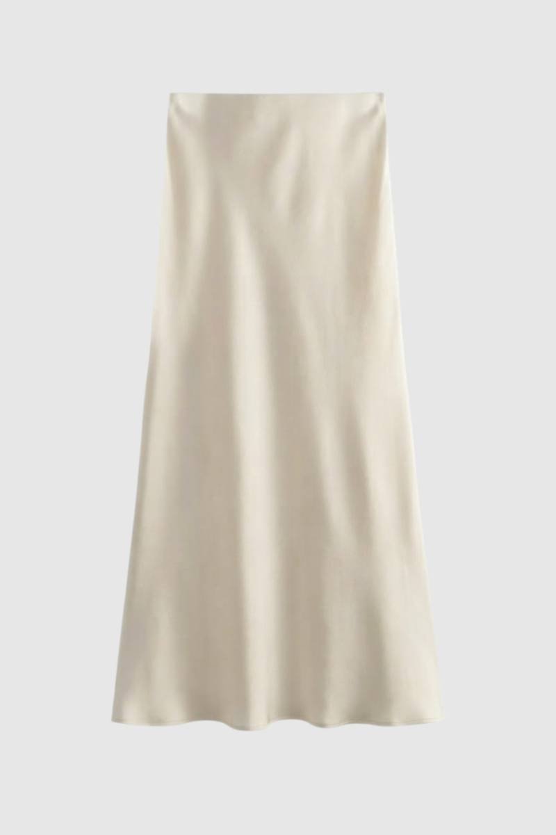Midi Rok Dames Hoge Taille Elegante Zomerrok - StudioMarella