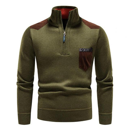 Heren Trui Merinowol Warm en Elegant