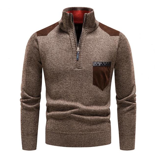 Heren Trui Merinowol Warm en Elegant