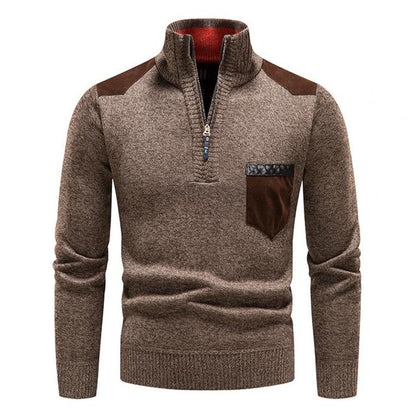 Heren Trui Merinowol Warm en Elegant