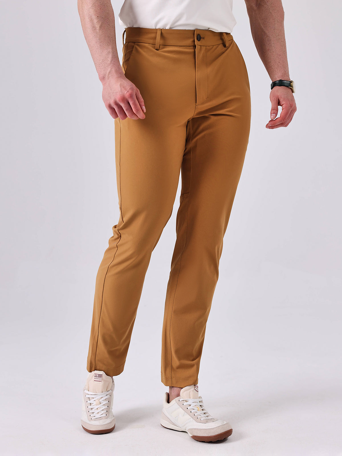 Mannen Broek Comfortabel Stretch Slanke Fit - StudioMarella