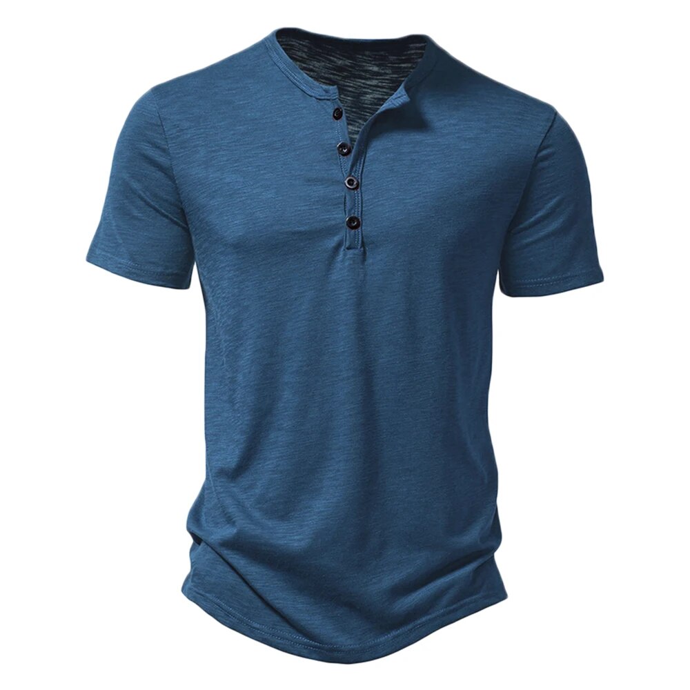 Mannen Poloshirt Lichtgewicht Katoen Casual Stijl - StudioMarella