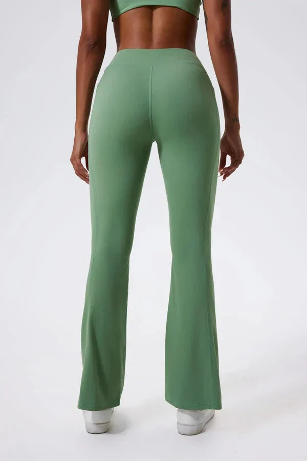Hoge Taille Flare Legging voor Vrouwen