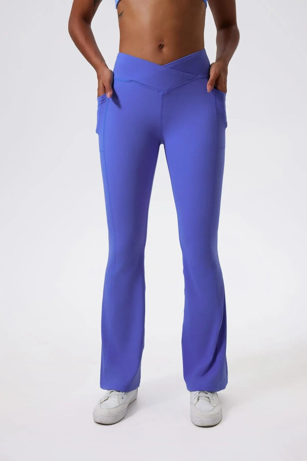 Hoge Taille Flare Legging voor Vrouwen