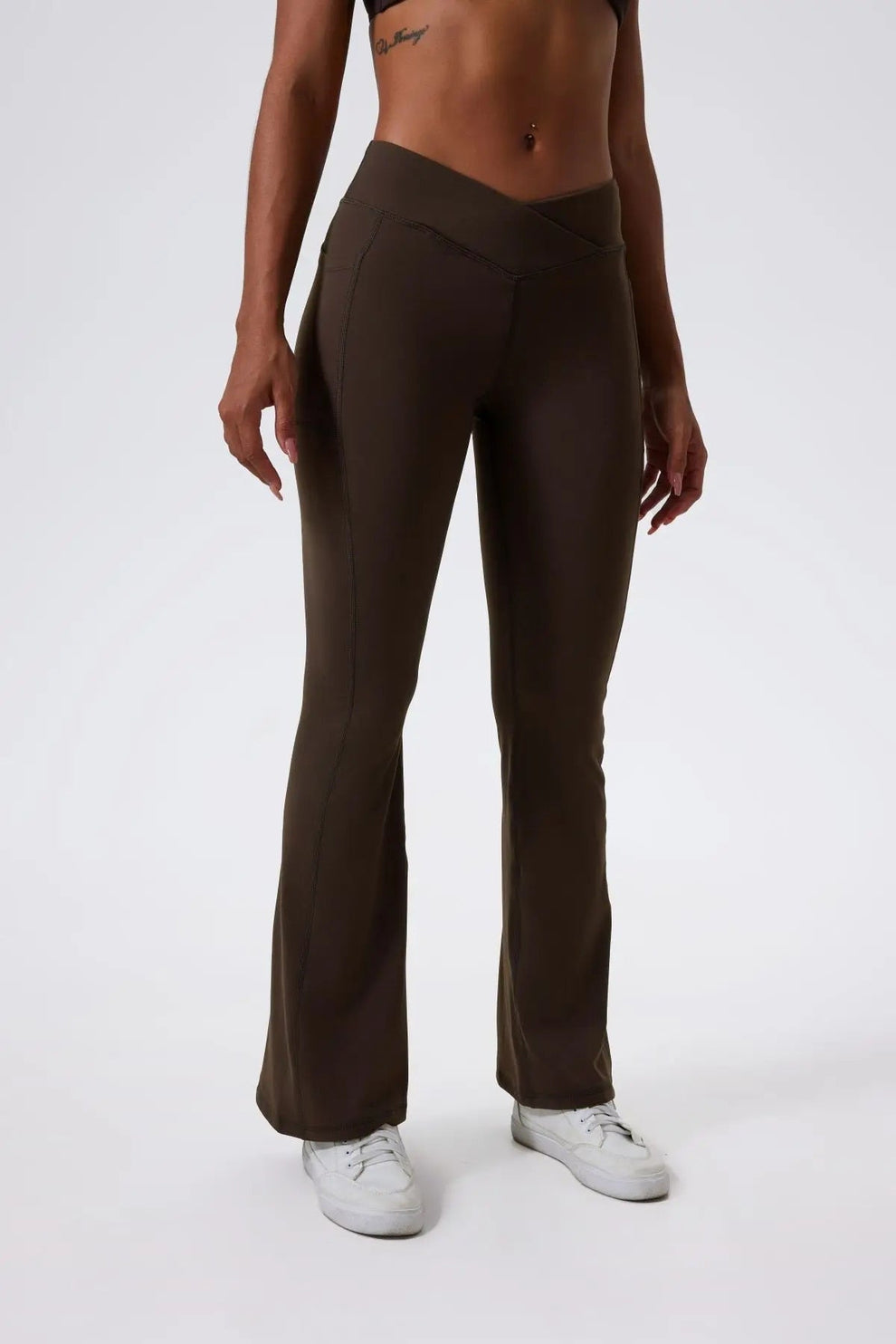 Hoge Taille Flare Legging voor Vrouwen