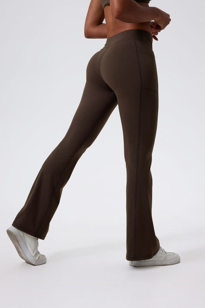 Hoge Taille Flare Legging voor Vrouwen