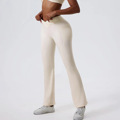 Hoge Taille Flare Legging voor Vrouwen