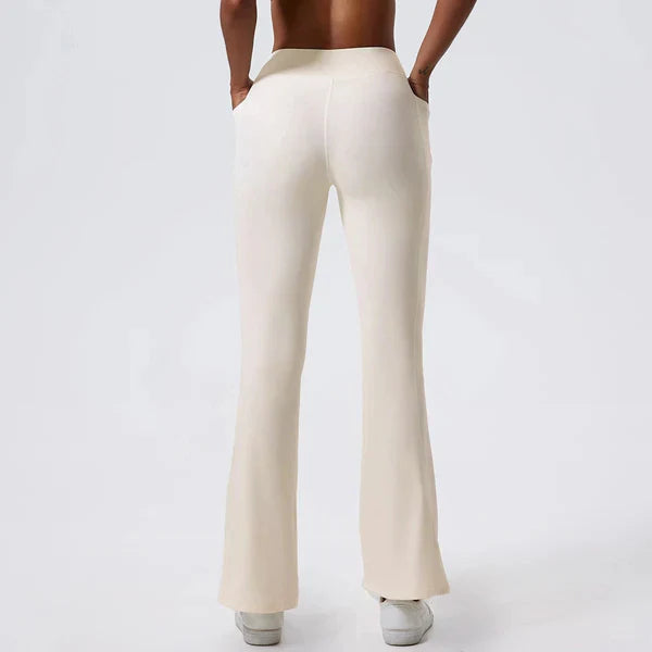 Hoge Taille Flare Legging voor Vrouwen