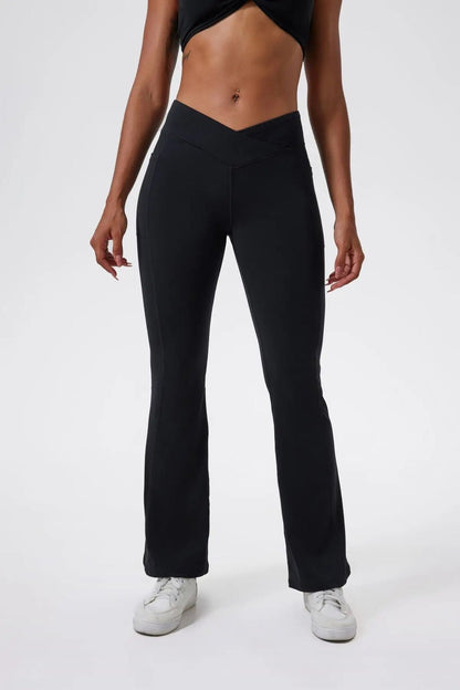 Hoge Taille Flare Legging voor Vrouwen