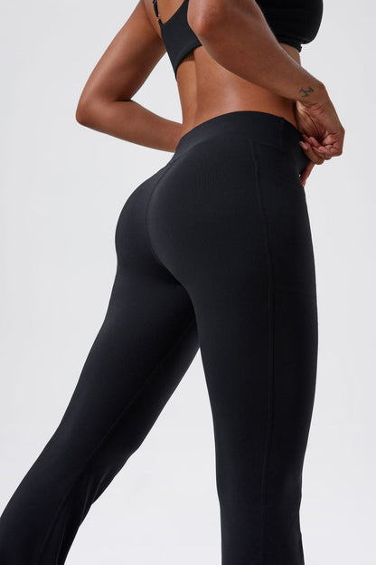 Hoge Taille Flare Legging voor Vrouwen