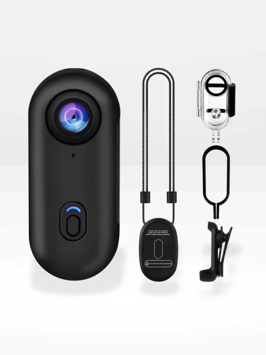 Draadloze POV Actiecamera 4K Ultra HD met Magnetische Bevestiging WiFi Waterdicht voor Sport Outdoor Avontuur